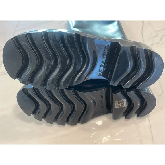 Bottega Veneta Strut Leather Knee High Boots in Black 39.5 With Box Womens - Picture 13 of 16